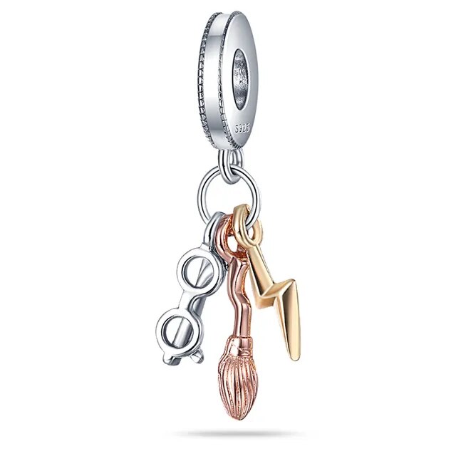 Triple dangle Harry Potter Charms