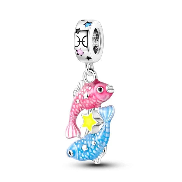 MULA Pisces Zodiac Sign Charms
