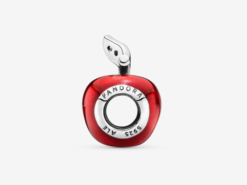 Snow White's Red Apple Charm